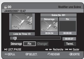 SAMSUNG DVD-HR756 - Lecture d'une scene sélectionnée - 2