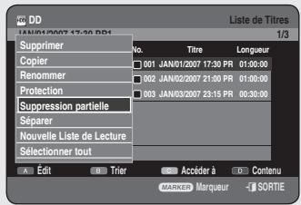 SAMSUNG DVD-HR756 - Utilisation du bouton TITLE LIST - 2