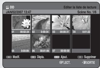 SAMSUNG DVD-HR756 - Utilisation du bouton PLAY LIST - 3