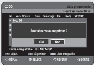 SAMSUNG DVD-HR756 - Utilisation du bouton TIMER - 3