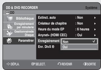 SAMSUNG DVD-HR756 - Utilisation d'Anynet+ (HDMI CEC) - 1