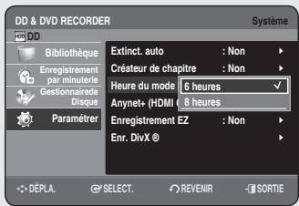 SAMSUNG DVD-HR756 - Création automatique des chapîtres - 7