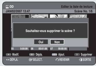 SAMSUNG DVD-HR756 - Ajout d'une scène - 2
