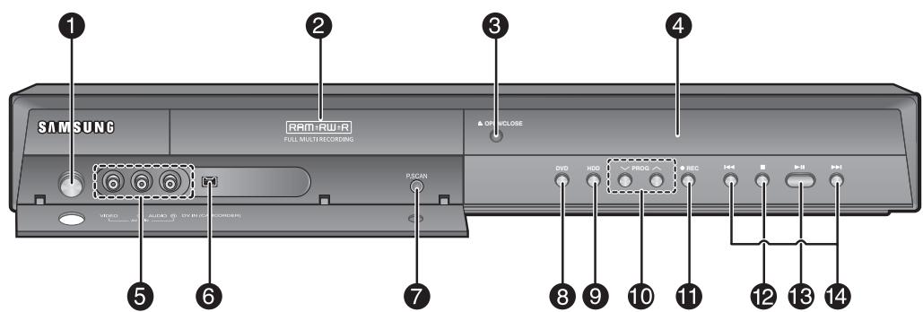 SAMSUNG DVD-HR756 - Façade - 1
