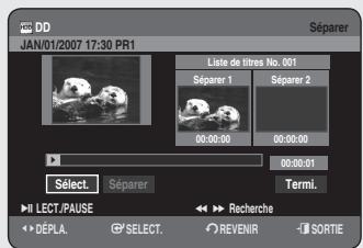 SAMSUNG DVD-HR756 - Utilisation du bouton TITLE LIST - 4