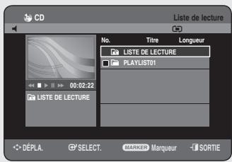 SAMSUNG DVD-HR756 - Répéter la lecture d'un CD (CD-DA) et d'un fichier MP3 - 5