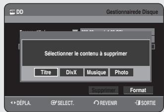SAMSUNG DVD-HR756 - Cette protection vous permet de protégér vos disques contre le formatage ou la suppression suite à des opérations involontaires. - 4