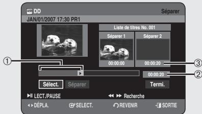 SAMSUNG DVD-HR756 - Utilisation du bouton TITLE LIST - 5