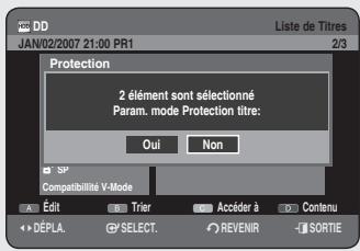 SAMSUNG DVD-HR756 - Utilisation du bouton TITLE LIST - 4