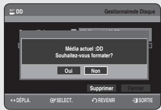 SAMSUNG DVD-HR756 - Suppression de tous les titres/des fichiers de DivX/ des fichiers de musique/des fichiers de photos - 3