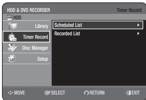 SAMSUNG DVD-HR773A - Using the TIMER button - 2