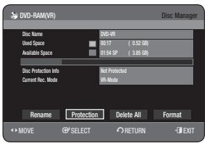 SAMSUNG DVD-HR773A - Disc Protection - 4