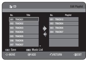 SAMSUNG DVD-HR773A - Go To Edit Playlist - 2