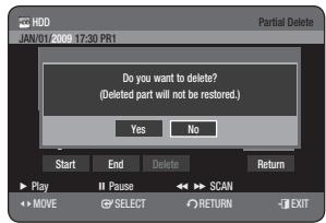 SAMSUNG DVD-HR773A - Using the TITLE LIST button - 4