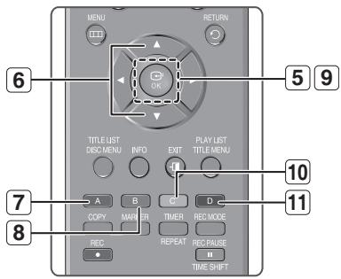 SAMSUNG DVD-HR773A - Buttons on the Remote Control used for Audio CD(CD-DA)/MP3 playback - 2