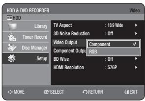 SAMSUNG DVD-HR773A - Video Output - 1