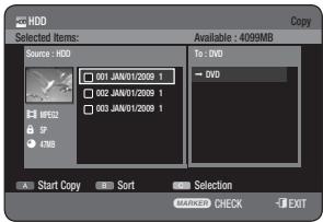 SAMSUNG DVD-HR773A - Using the TITLE LIST button - 2