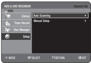 SAMSUNG DVD-HR773A - Auto Scanning - 1