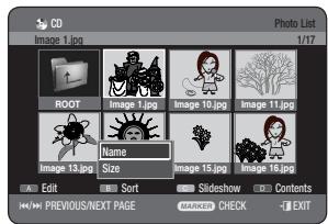 SAMSUNG DVD-HR773A - Using the Sort - 1