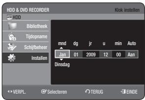 SAMSUNG DVD-HR775A - DE KLOK INSTELLEN - 4