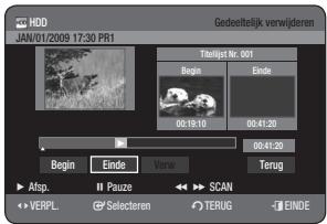 SAMSUNG DVD-HR775A - De toets TITLE LIST gebruiken - 3