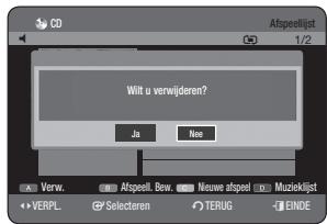 SAMSUNG DVD-HR775A - Deafspeellijst verwijderen - 3
