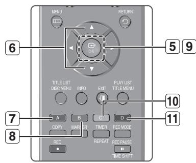 SAMSUNG DVD-HR775A - Buttons on the Remote Control used for Audio CD(CD-DA)/MP3 playback - 2