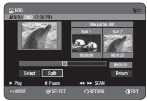 SAMSUNG DVD-HR775A - Using the TITLE LIST button - 3