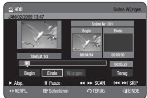SAMSUNG DVD-HR775A - Een geselecteerde scene afspelen - 1