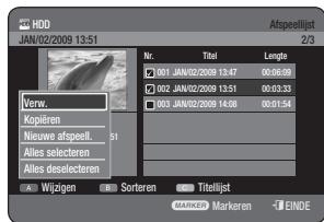 SAMSUNG DVD-HR775A - De toets PLAY LIST gebruiken - 3