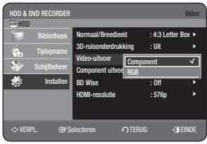 SAMSUNG DVD-HR775A - Video-uitvoer - 1