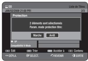 SAMSUNG DVD-HR775A - Utilisation du bouton TITLE LIST - 3