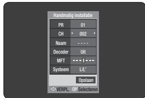 SAMSUNG DVD-HR775A - Handmatig Installatie - 2