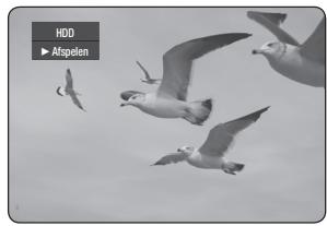 SAMSUNG DVD-HR775A - De toets PLAY (Afspelen) () gebruiken - 1