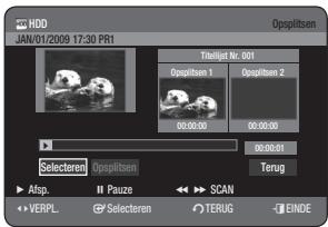 SAMSUNG DVD-HR775A - De toets TITLE LIST gebruiken - 2