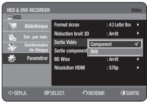 SAMSUNG DVD-HR775A - Sortie Video - 1