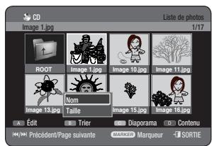 SAMSUNG DVD-HR775A - Utilisation de la fonction Trier - 1