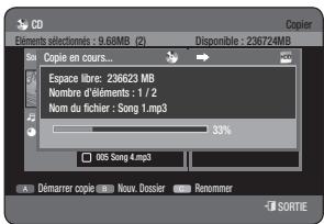 SAMSUNG DVD-HR775A - Copie de fichiers - 4
