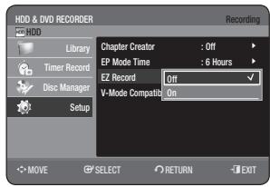 SAMSUNG DVD-HR775A - EZ Record - 5