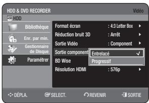 SAMSUNG DVD-HR775A - - Entrelacé - 1