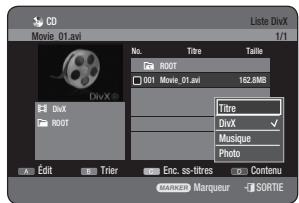 SAMSUNG DVD-HR775A - Sélection du Contenu - 1