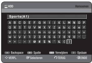 SAMSUNG DVD-HR775A - De toets TITLE LIST gebruiken - 3