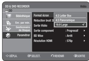 SAMSUNG DVD-HR775A - Format écran - 1