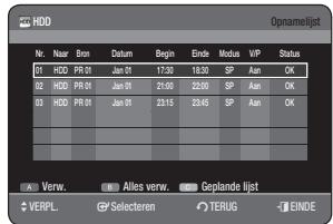 SAMSUNG DVD-HR775A - De toets TIMER gebruiken - 1