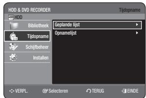 SAMSUNG DVD-HR775A - De toets TIMER gebruiken - 2