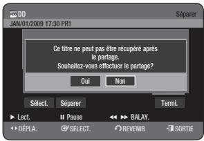 SAMSUNG DVD-HR775A - Utilisation du bouton TITLE LIST - 4