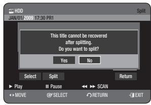 SAMSUNG DVD-HR775A - Using the TITLE LIST button - 4