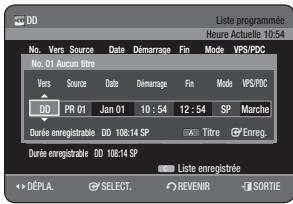 SAMSUNG DVD-HR775A - Utilisation du bouton TIMER - 4