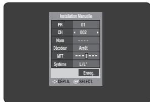 SAMSUNG DVD-HR775A - Installation Manuelle - 2