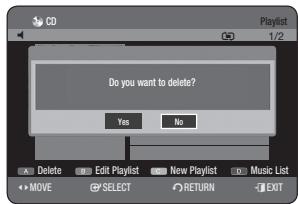 SAMSUNG DVD-HR775A - Delete the Playlist - 3
